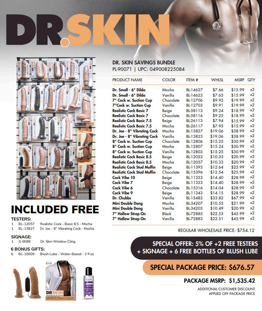 "Dr Skin Savings Bundle - 1 Box PL-90071"