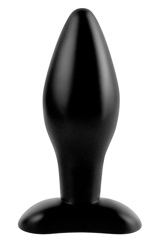 "Anal Fantasy Collection Medium Silicone Plug - Black PD4603-23"