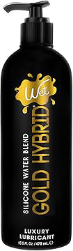 "Wet Gold Hybrid Water Silicone Blend 16oz WT27209"