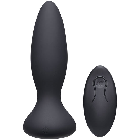 "A-Play - Vibe - Adventurous - Rechargeable  Silicone Anal Plug With Remote DJ0300-03-BX"