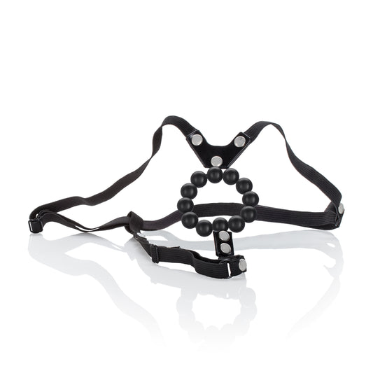 "Lovers Thong With Stroker Beads SE0060033"