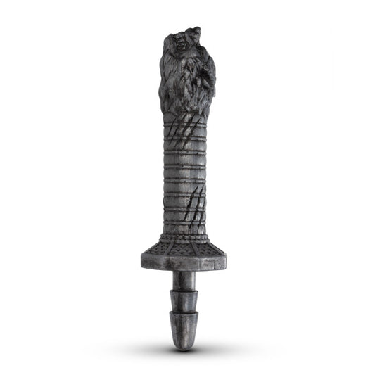 "The Realm - Rougarou - Lock on Werewolf Handle - Steel BL-48115"