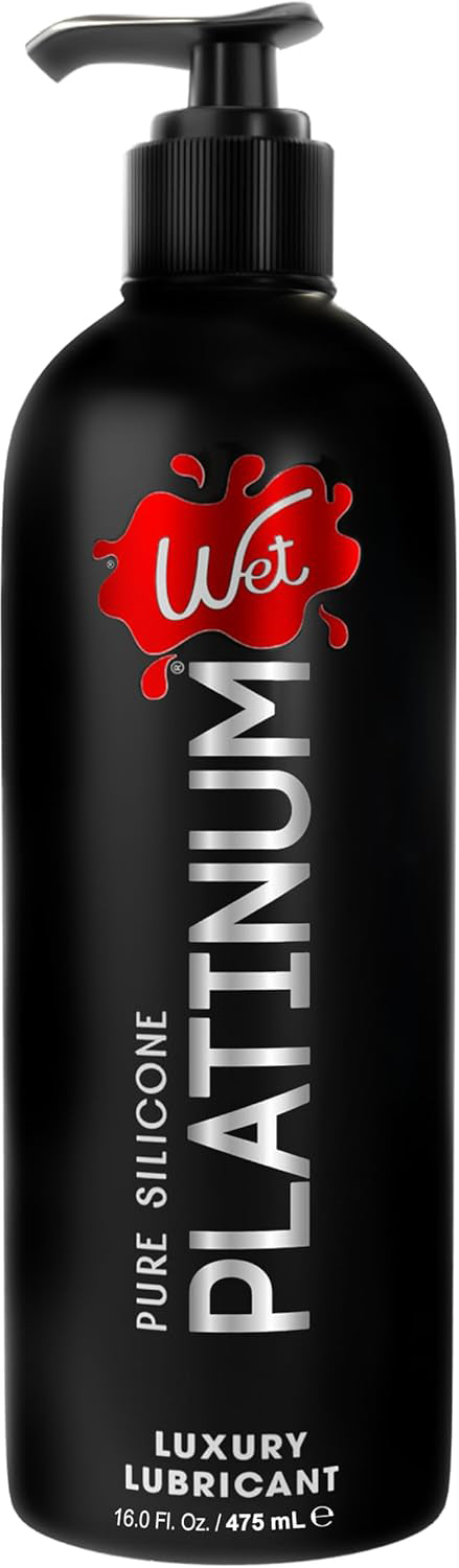 "Wet Platinum Luxury Silicone Lubricant 16oz WT20708-16OZ"