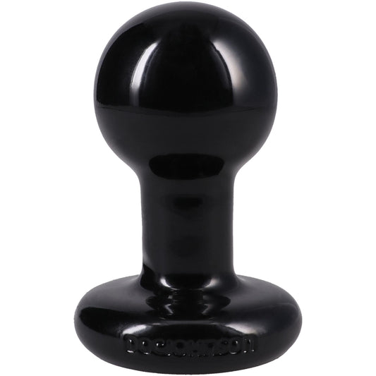 "Round Butt Plug Medium - Black DJ0244-56-CD"