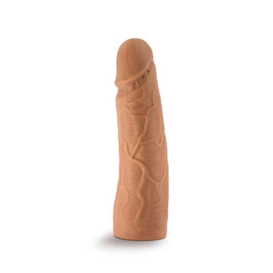 "Lock on - 7 Inch Realistic Lock on Dildo - Mocha BL-51377"