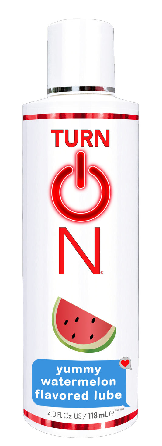 "Turn on Yummy Watermelon Flavored Lube - 4 Fl. Oz WT56616"
