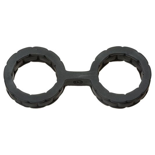 "Japanese Bondage - Silicone Cuffs - Small - Black DJ2102-03-BX"