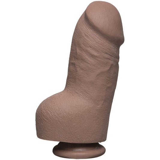 "The D - Fat D - 8 Inch With Balls - Ultraskyn -  Caramel DJ1700-87-CD"