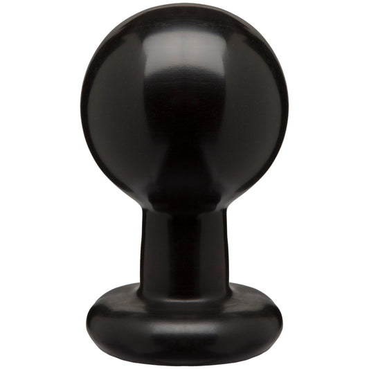 Round Butt Plug - Large - Black DJ0244-59