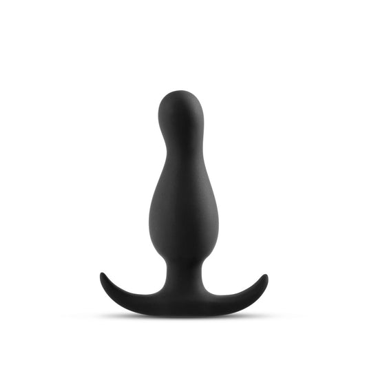 "Anal Adventures Platinum - Curve Plug - Black BL-18505"