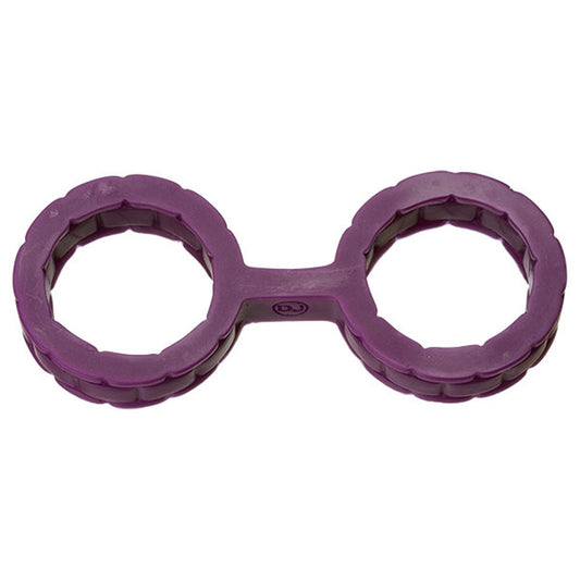"Japanese Bondage - Silicone Cuffs - Small -  Purple DJ2102-02-BX"