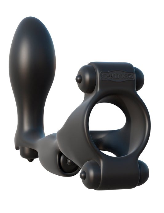 "Fantasy C-Ringz Ultimate Ass Gasm - Black PD5932-23"