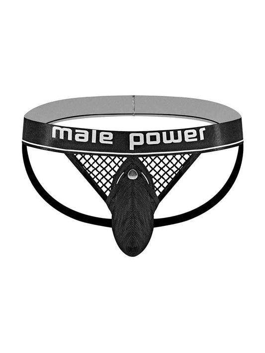 Cock Pit Net Cock Ring Jock - S/ M - Black MP-346260BKSM