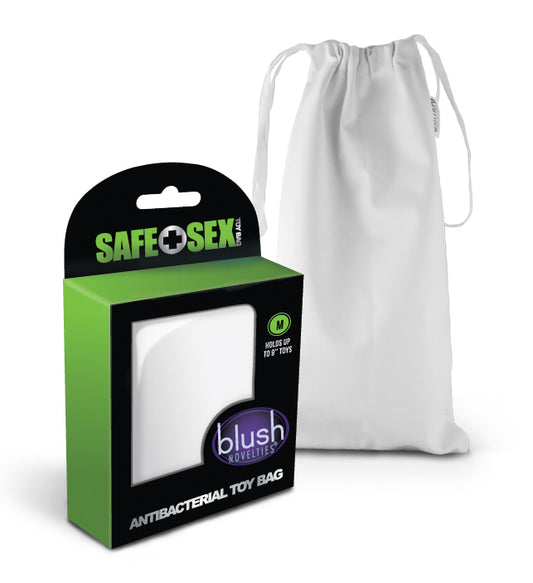 Safe Sex - Antibacterial Toy Bag - Medium - Each BL-99925E